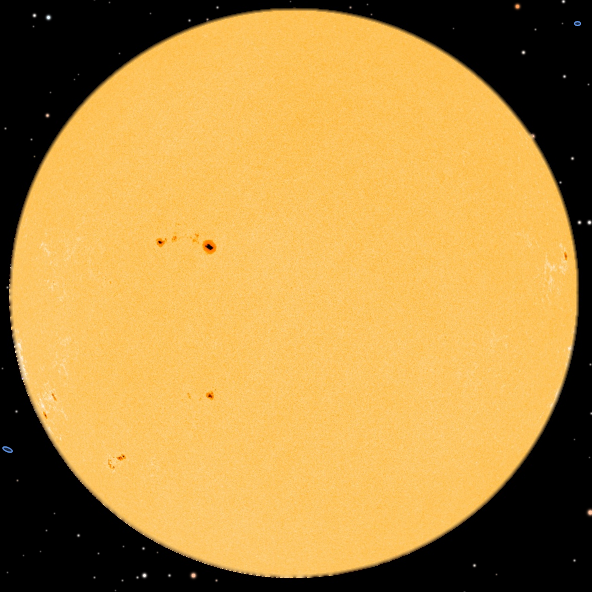 SOHO Solar Image